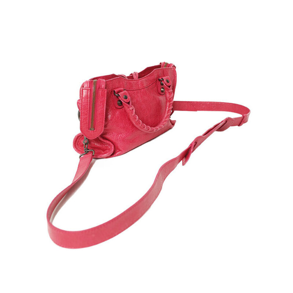 Balenciaga City 2way Red bag Classic top Shoulder handles - Picture 1 of 9